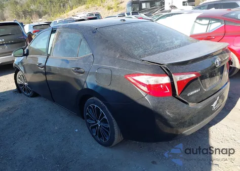 2014 Toyota Corolla S Plus from USA, damaged, VIN 2T1BURHE9EC160957